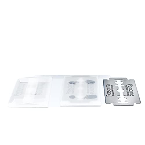 Title: Shavers Pers0nna Lames de rasoir Platinum pour Hommes | Épilation Douce et Régulière | Données Fresques