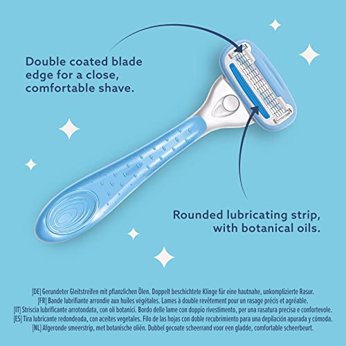  Peekay Lot de 10 recharges pour rasoir à 5 lames pour femme, 10 pièces - Compatible Amazon, Bijoux et beauté - Peekay f