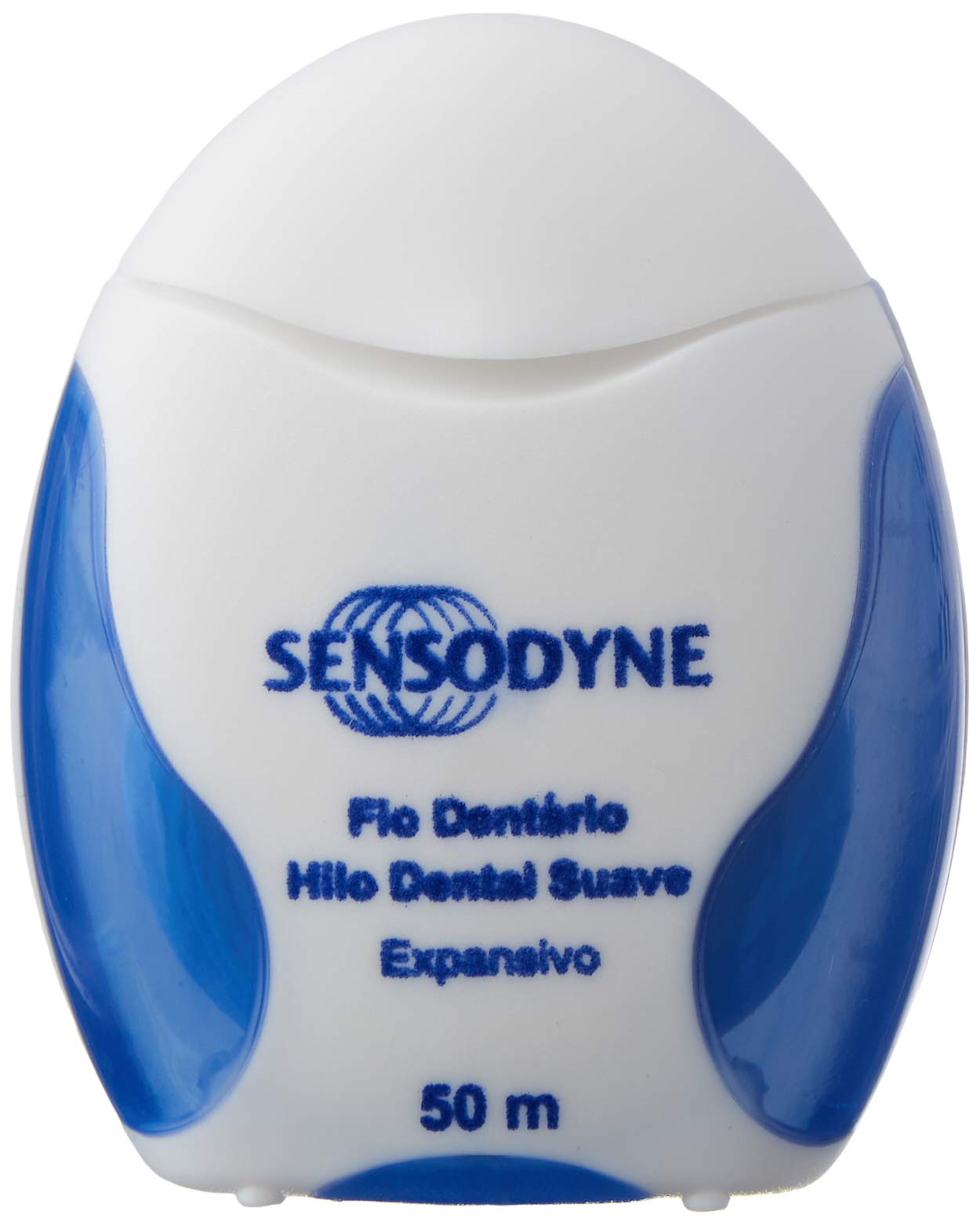 Sensodyne - fil dentaire résistant aux brisures pour gums sensibles - 50m sans saveur - dentifrice recommandé par les de